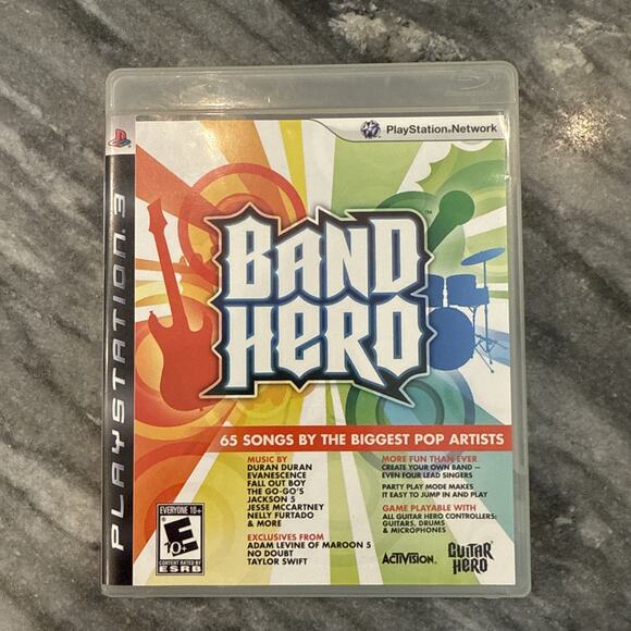 Band Hero | Sony PlayStation 3 (PS3), 2009 Tested & Works - Picture 1 of 4